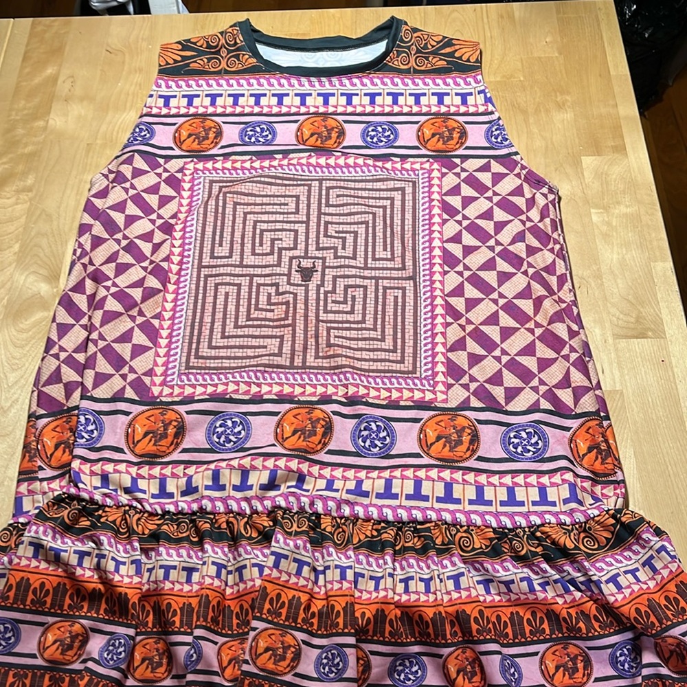 Blackmilk Maze of the Minotaur dress, size XL